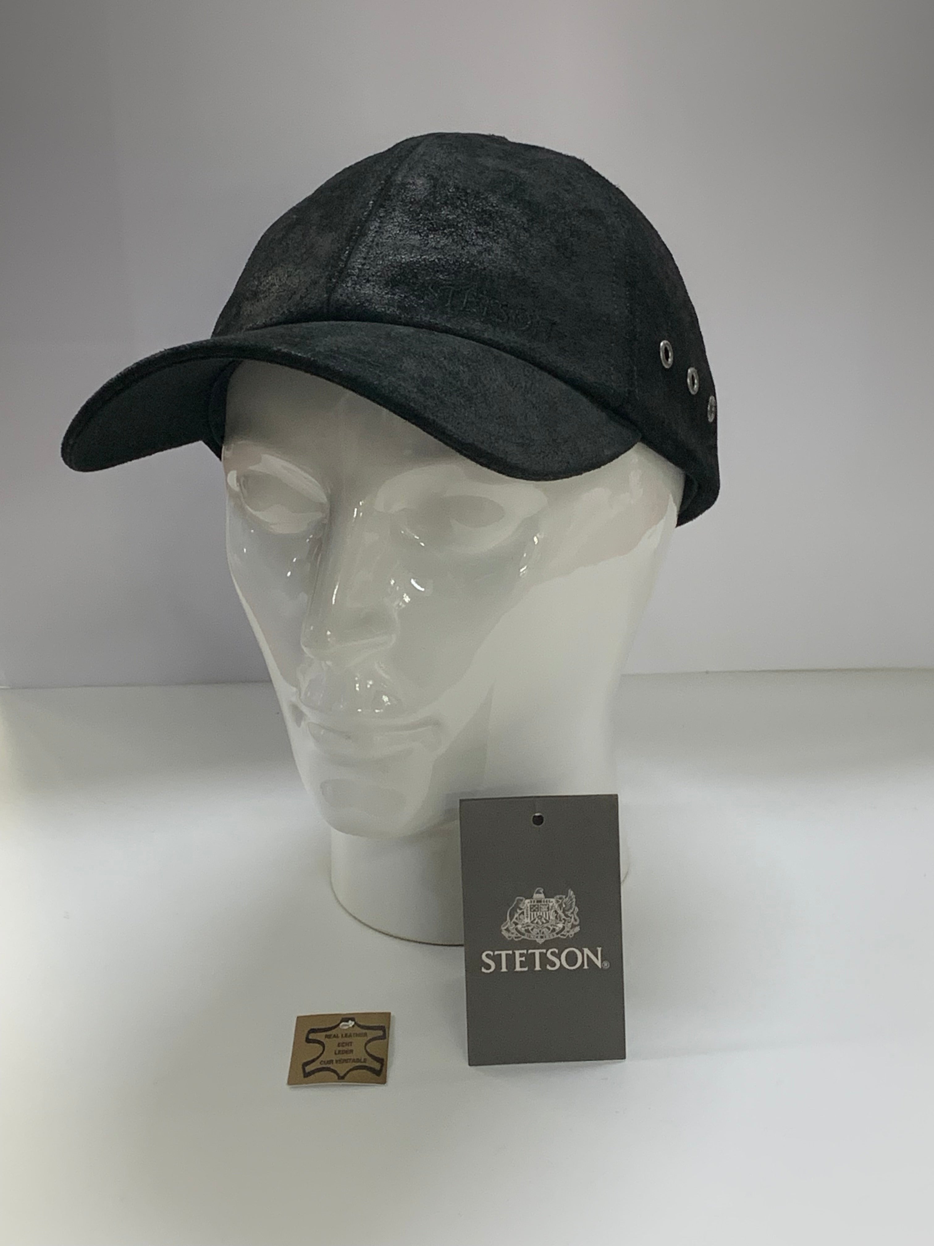 Casquette Baseball Stetson Cuir