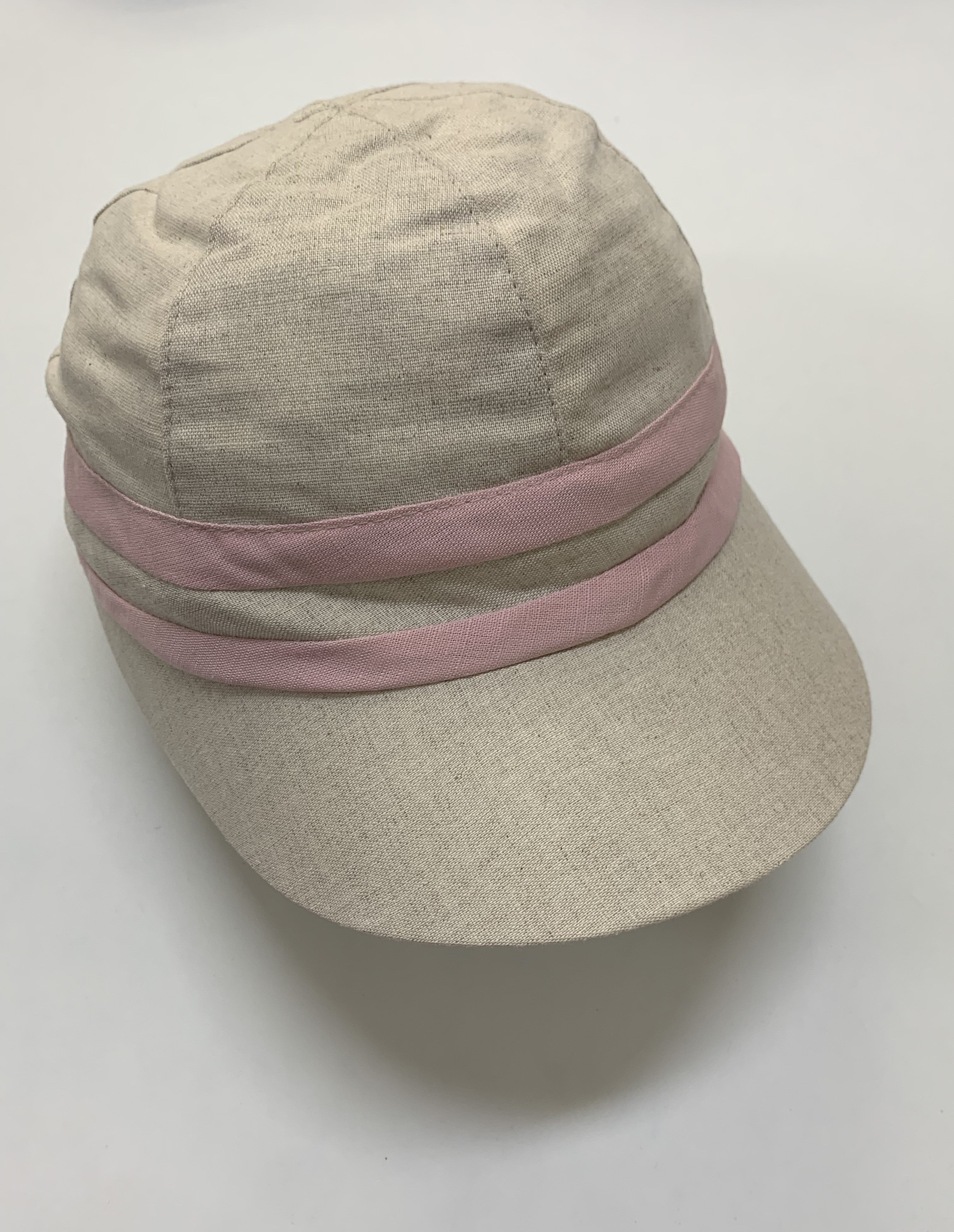 Casquette cintrée moutarde