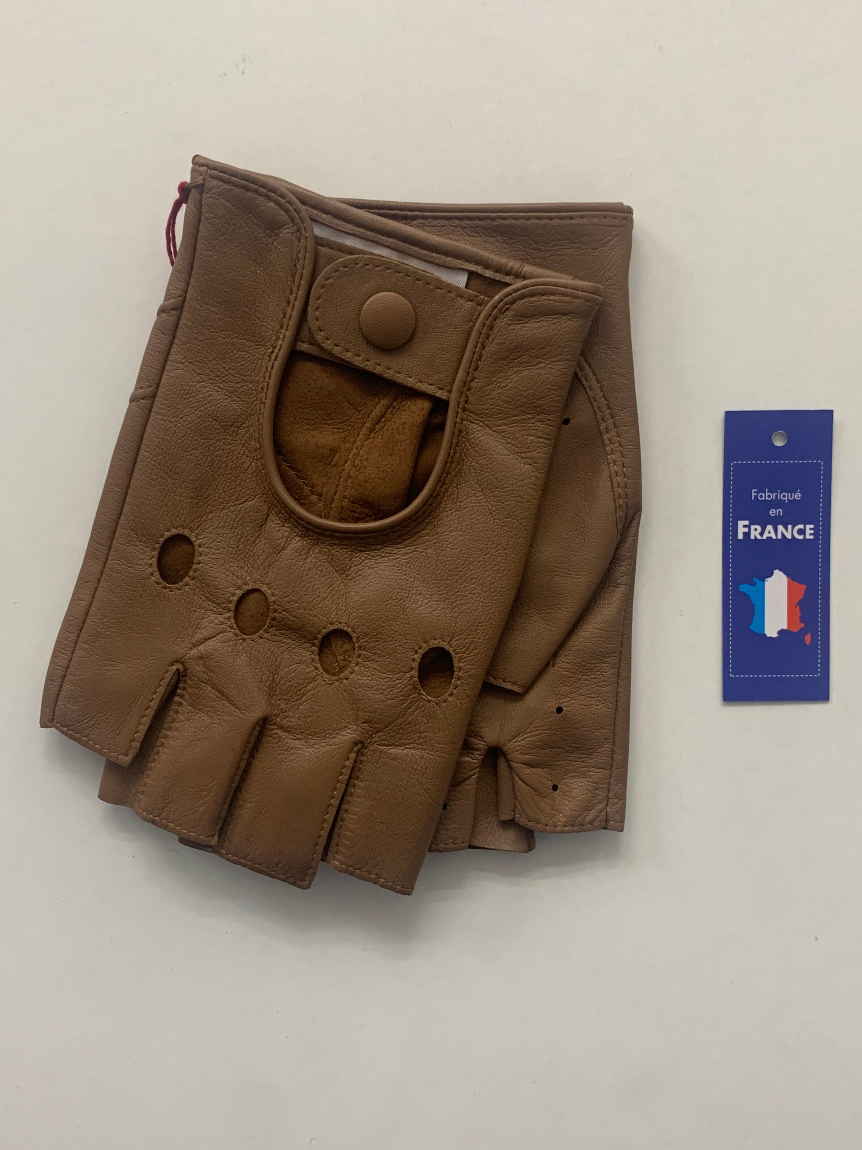 Mitaines de Conduite en Cuir