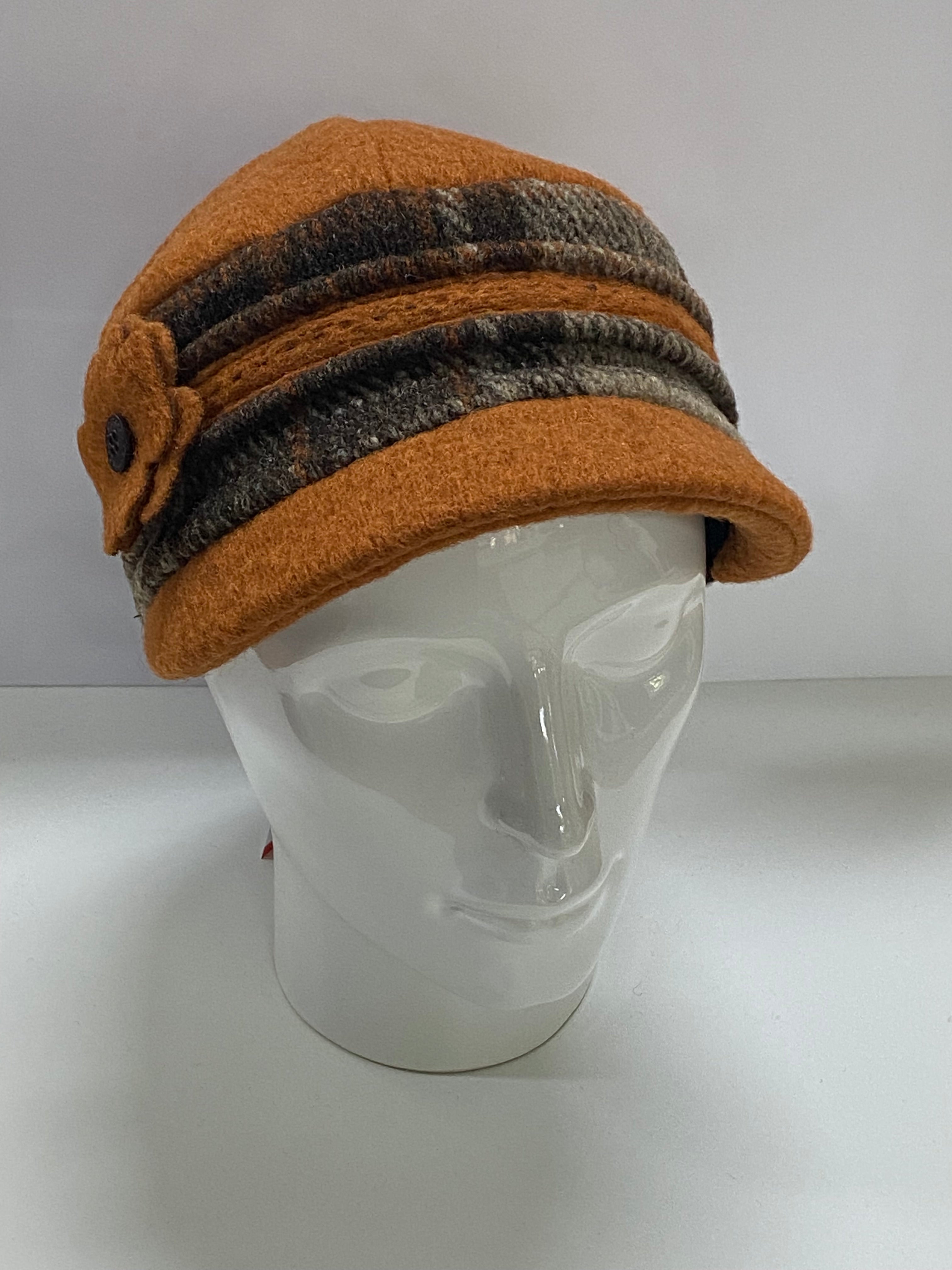 Casquette Cintrée Cognac