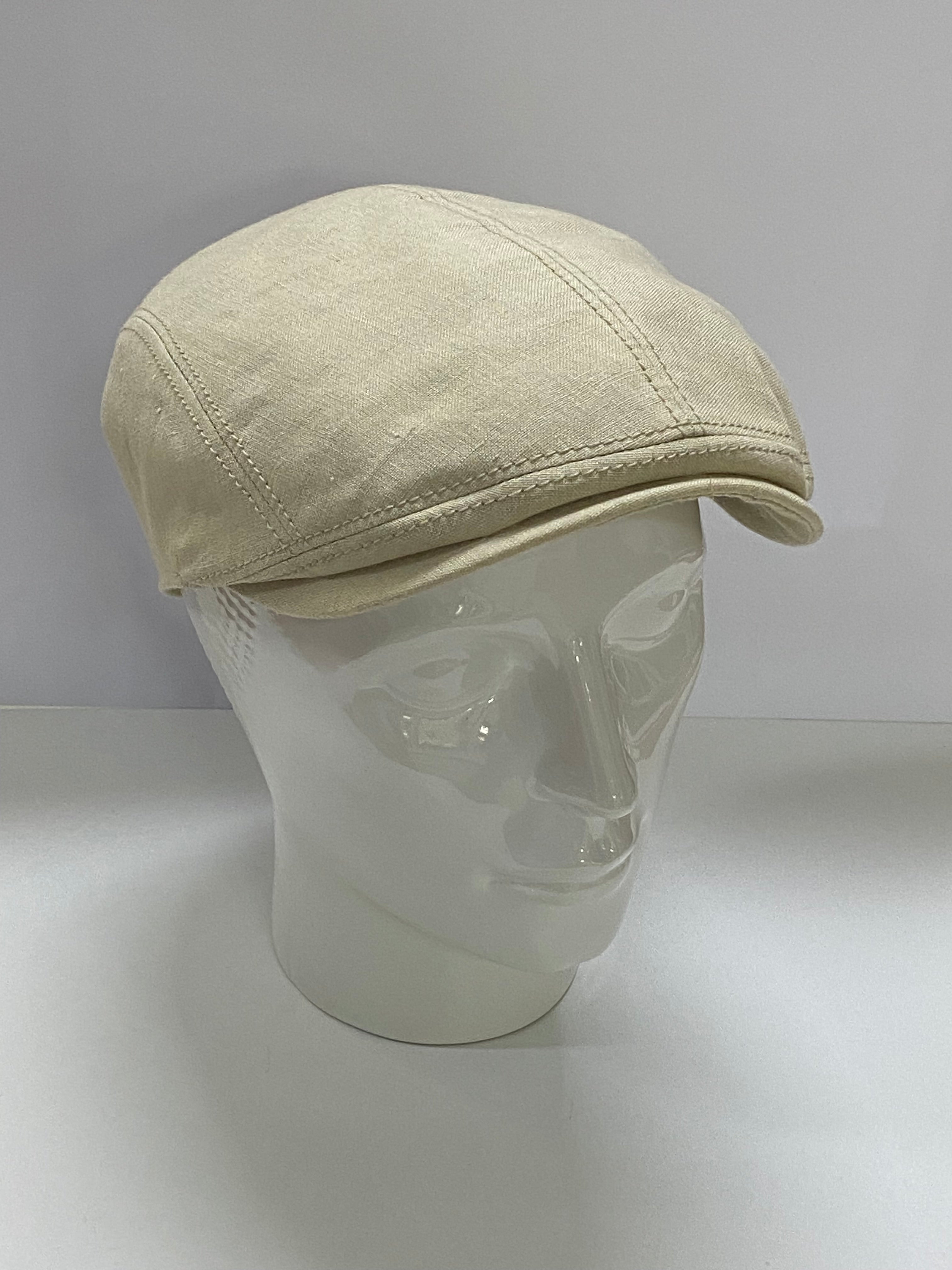 Casquette Gottmann en Lin beige