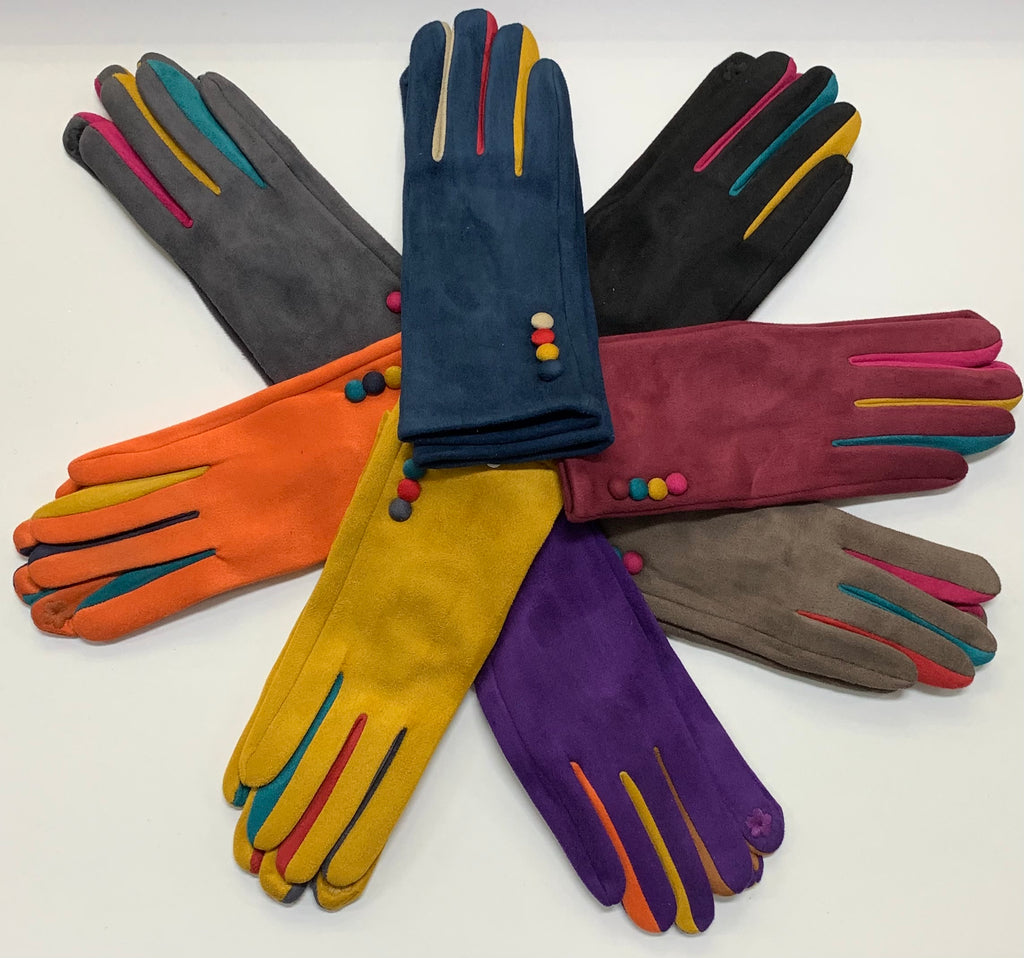Gants Polaire Multicolore