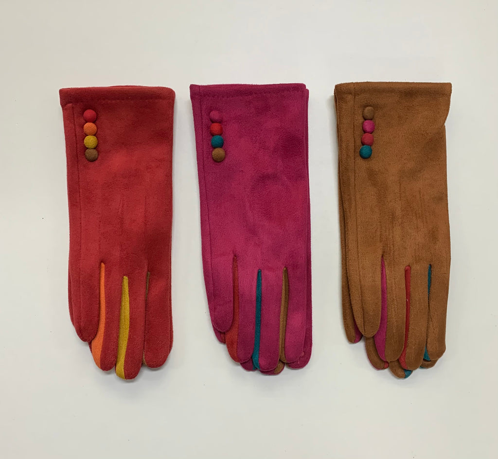 Gants Polaire Multicolore