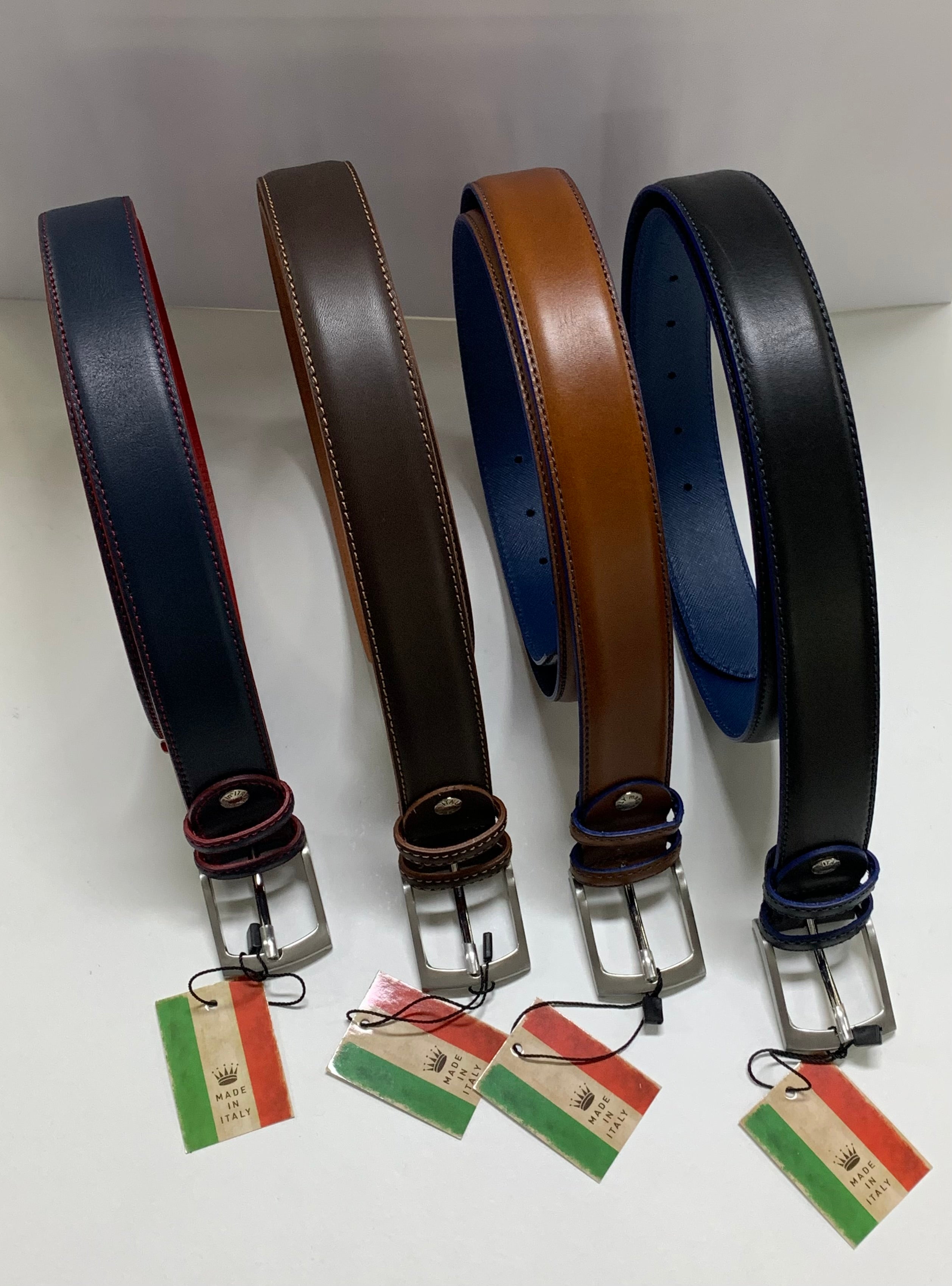 Ceinture en Cuir coloré