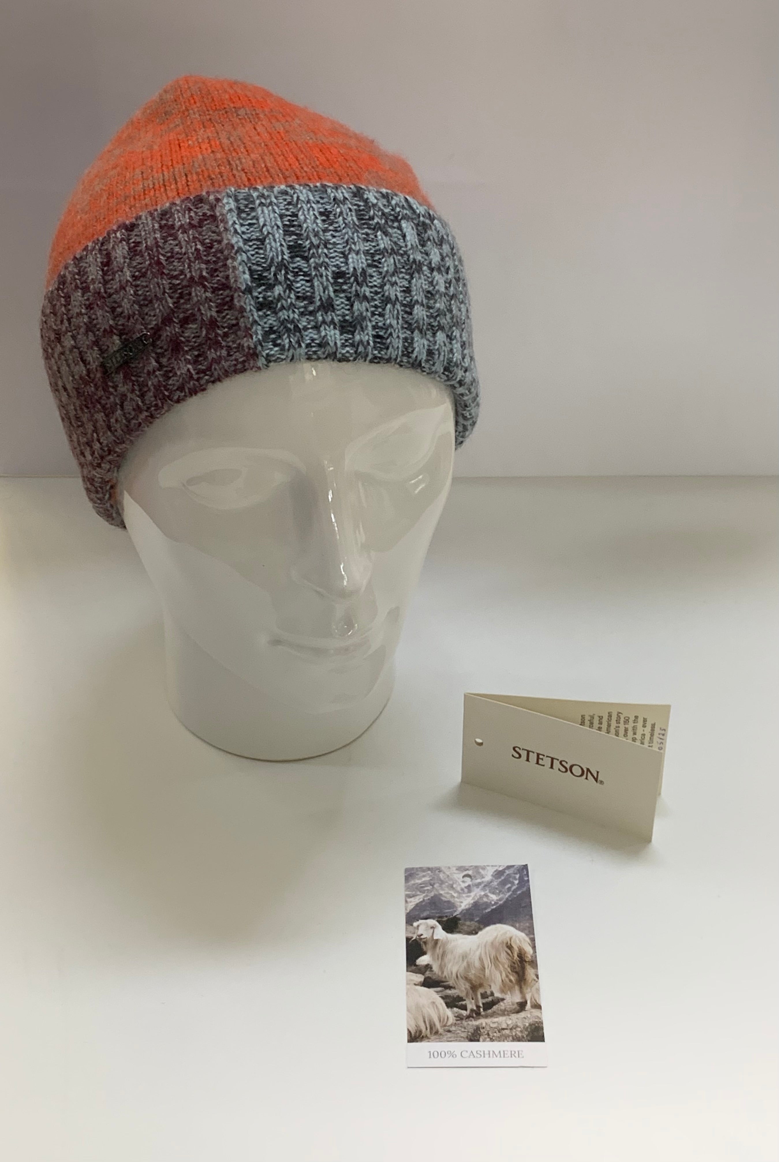 Bonnet Cachemire Stetson Patchwork
