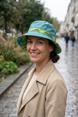 Chapeau de Pluie Lin Enduit