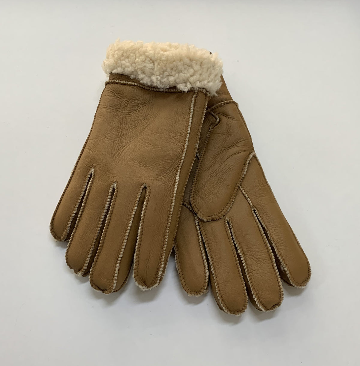 paire de gants en mouton retourné
