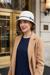 Chapeau Cloche Blanc